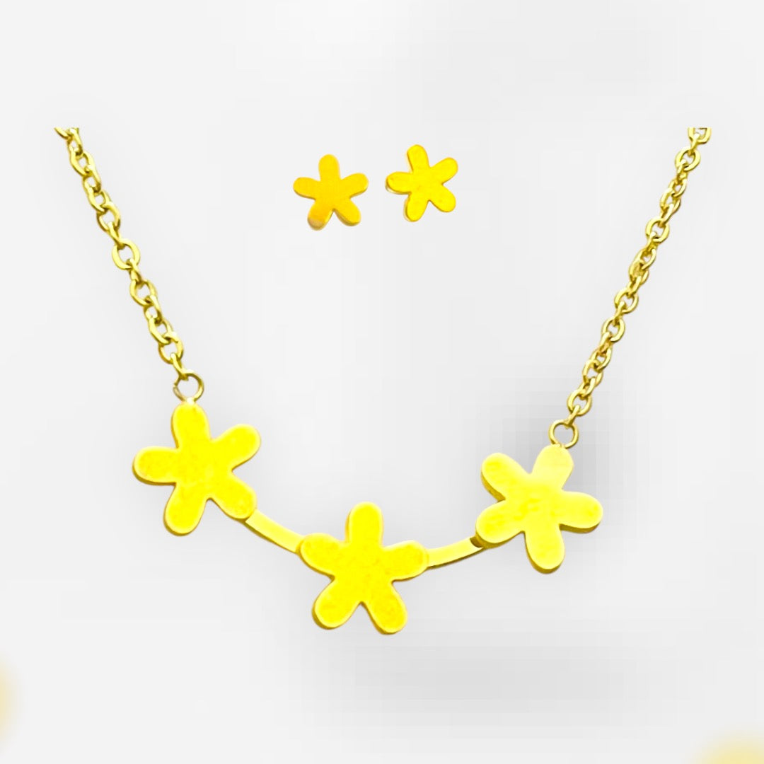 Dainty Daisy-18k Gold Plated