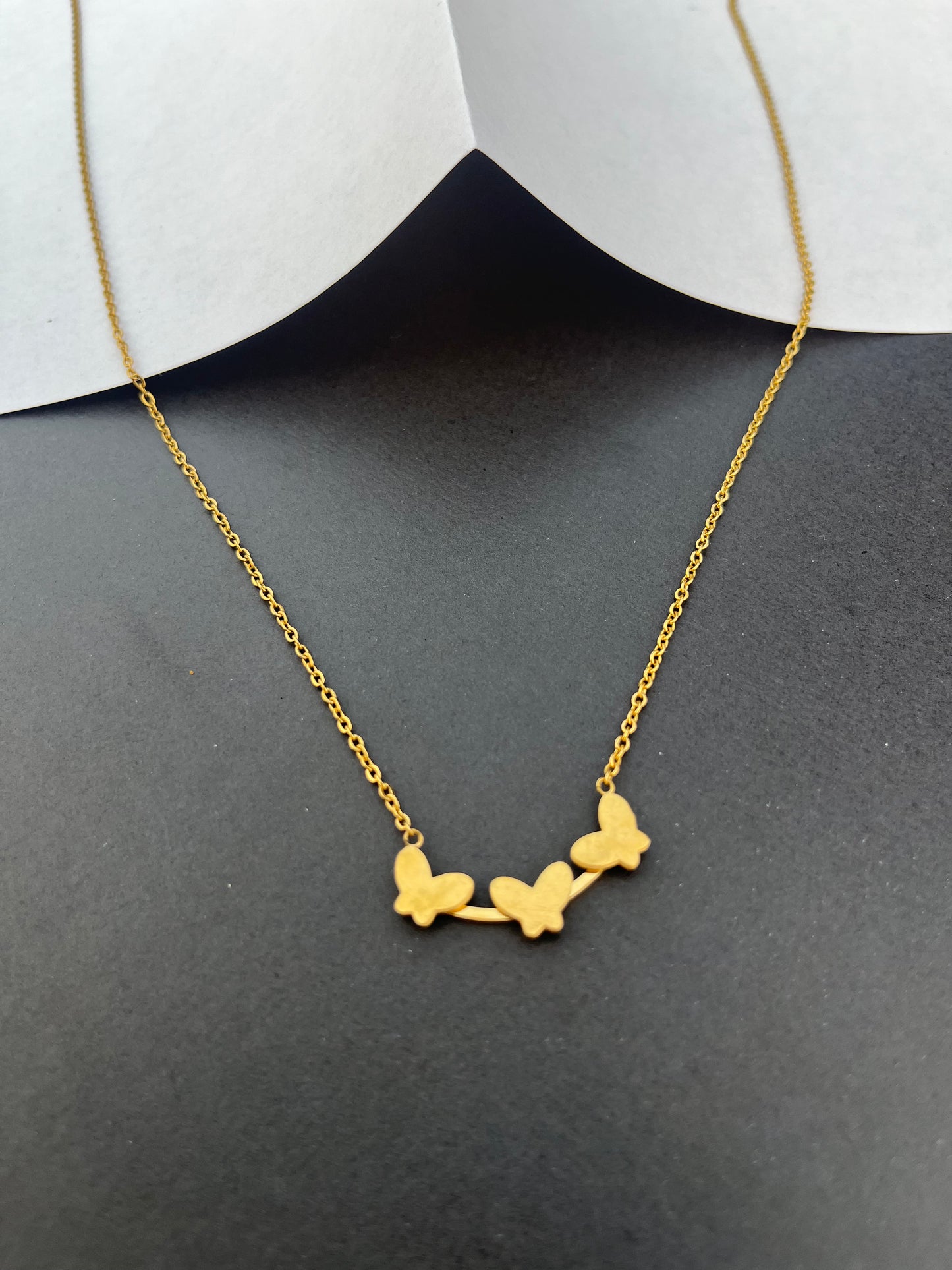 Winged Pendant- 18K Gold Plated