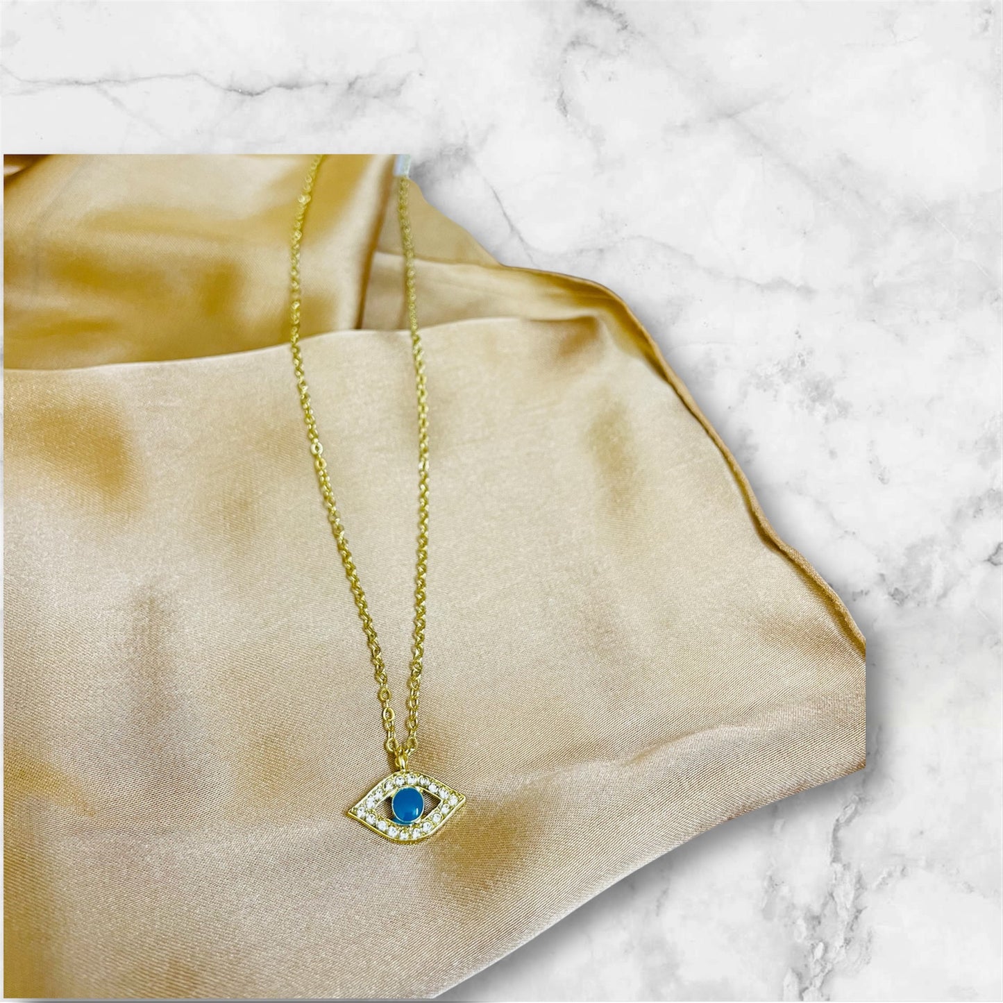 Lucky Gaze-18K Gold Plated.
