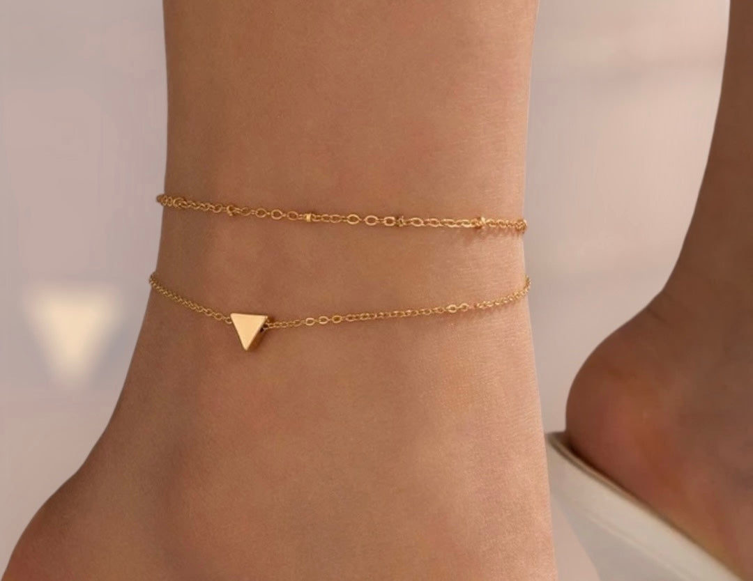 Triangle Anklet.
