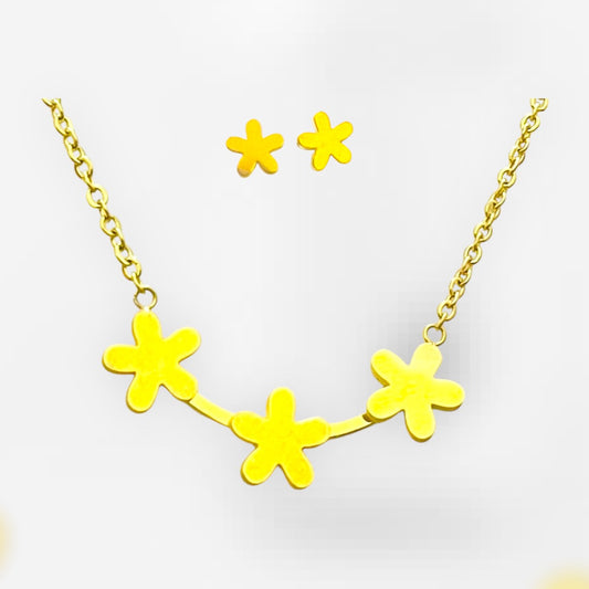 Dainty Daisy-18k Gold Plated