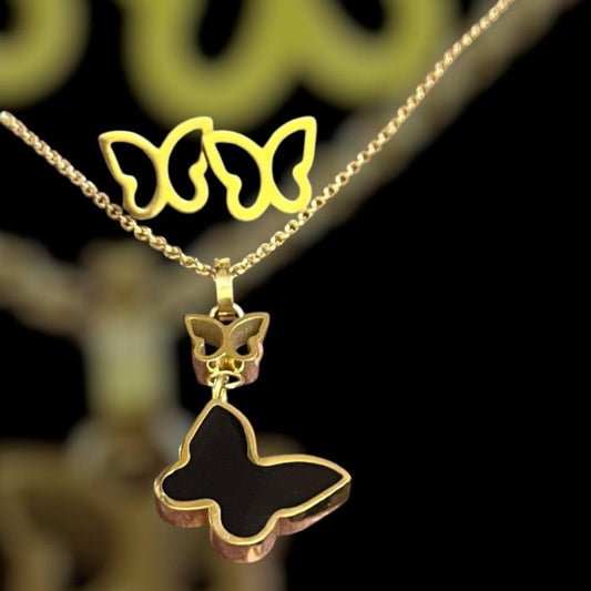 Dark Wings-18K Gold Plated