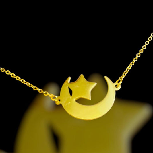 Moonstruck Charm-18K Gold Plated