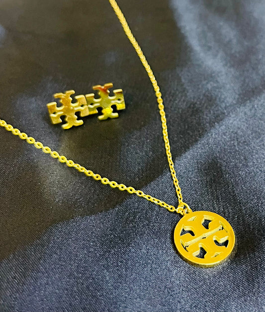 Tory Bruch Set-18K Gold Plated