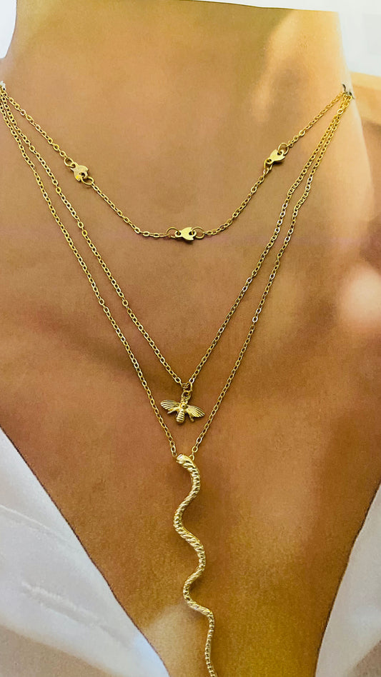 Snake Tri Layer Chain