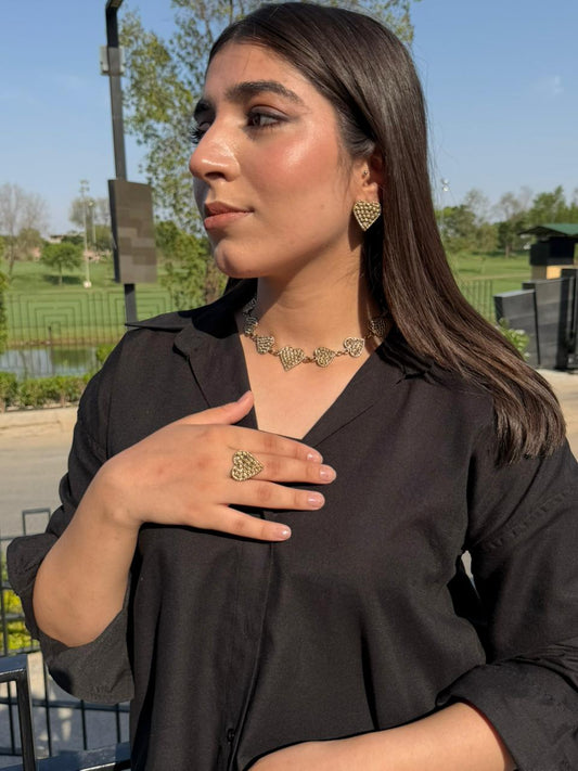 Heart Bliss Choker Set